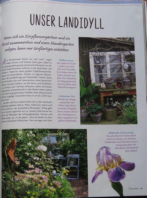 Eine zeitschrift für all diejenigen, die wert auf eine qualitative und anspruchsvolle umgebung legen und. Wohnen & Garten Landhaus: Unser Landidyll | Het Tuinpad Op ...