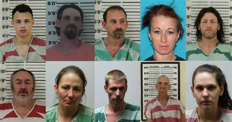Carter Co Sheriffs Office 10 Arrested After Roundup Of Wanted Individuals Tuesday Wjhl
