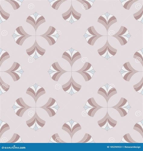 Geometrical Light Nude Color Seamless Pattern Print Background Stock