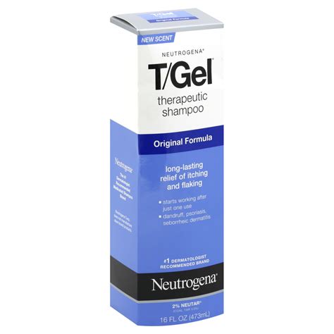 Neutrogena Tgel Shampoo Therapeutic Original Formula 16 Fl Oz 473 Ml