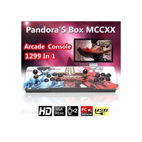 Suvom 1299 In 1 Pandora Box 5s Classique 2 Joystick Arcade Led Vidéo