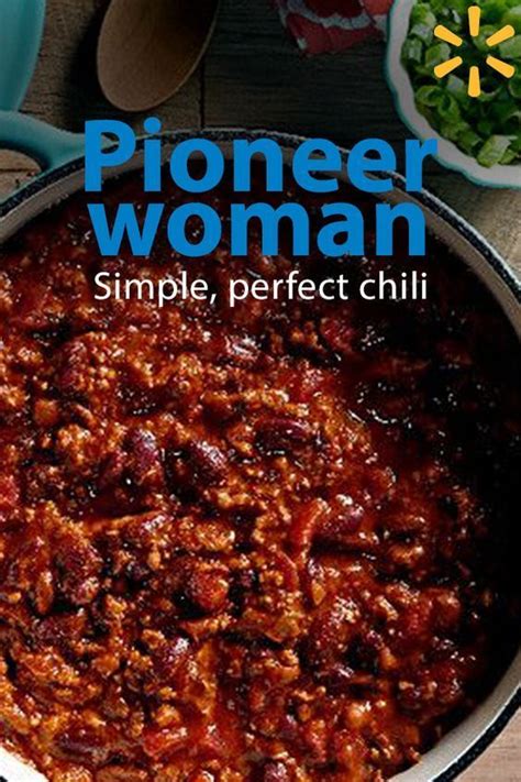 I don't know about you, but i love ranch dressing. #chilirecipe Pioneer Woman Chili: We have the pleasure of ...