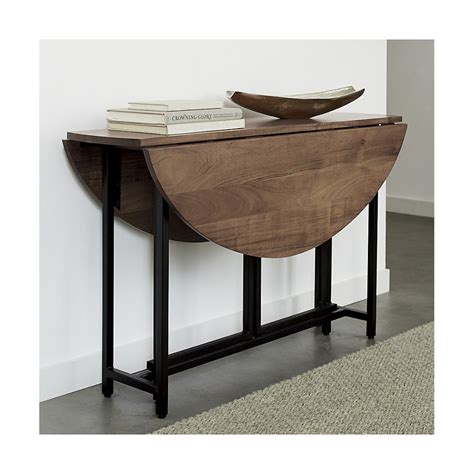 Adams drop leaf trestle dining table. Shop Origami Drop Leaf Oval Dining Table. A great staple ...