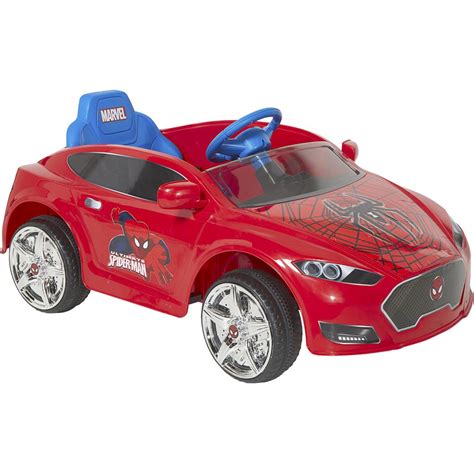 Find the criminals and capture them for the corrupt police. Spider-Man 6V Speed Electric Battery-Powered Coupe Ride-On ...