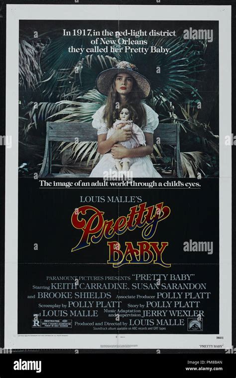 Studio Publicidad Pretty Baby De 1978 Paramount Poster Brooke