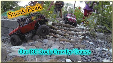 Sneak Peak Of Our Rc Rock Crawler Course Youtube
