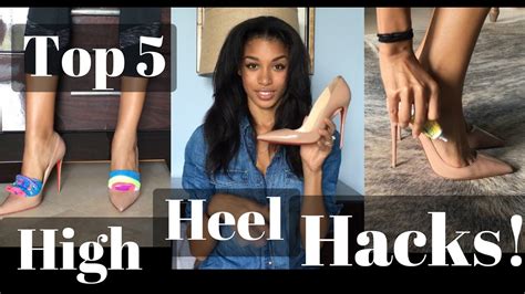 High Heel Hacks Make Heels More Comfortable Kwshops Youtube