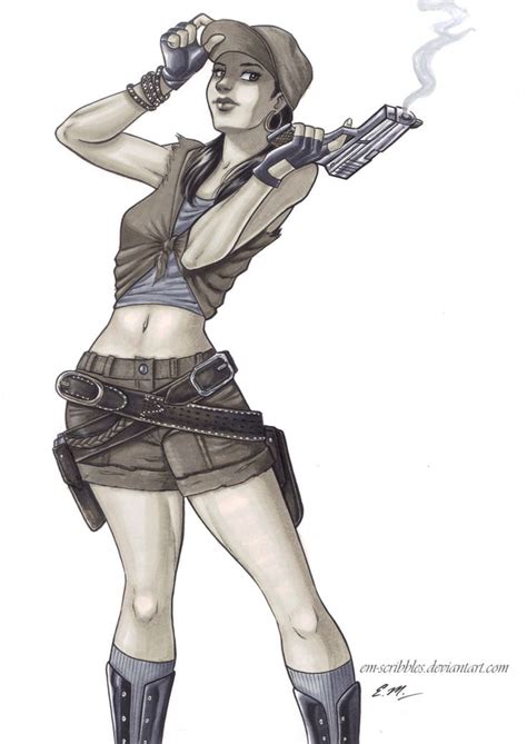 Rosita From The Walking Dead Done With Grey Copic Markers Comics Girls Scribble The Walking