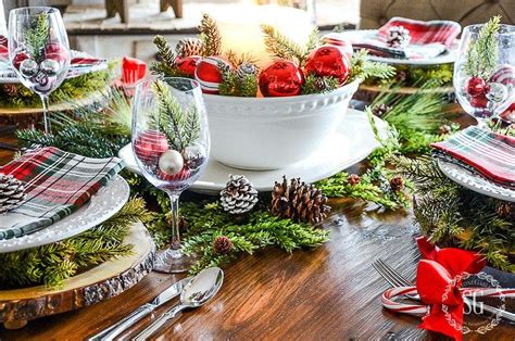 A Tartan Christmas Brunch Tablescape From Stonegable Christmas Dining