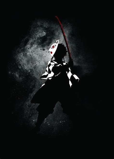 Which is the best demon slayer for chrome? 'Tanjiro Kamado' Metal Poster Print - Sooru | Displate ...
