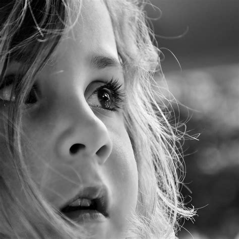 Free Images Person Black And White Woman Model Child Facial