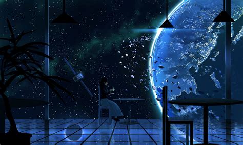 13 Cool Anime Galaxy Wallpapers