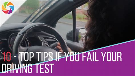 10 top tips if you fail your driving test learnerpod