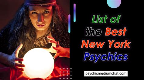List Of The Best New York Psychics