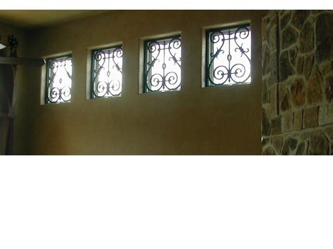 Faux Custom Wrought Iron Window Inserts Flickr Photo Sharing