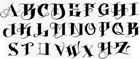 People look for attractive styles, the ones which would impress everybody who would lay eyes on the tattoo. Lettering Font Tattoo - Letter