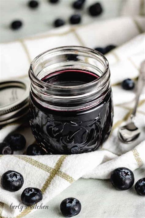 Blueberry Simple Syrup Recipe