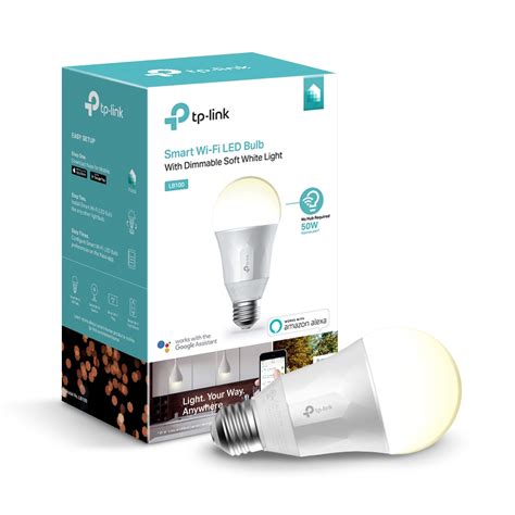 LB100 | Kasa Smart Wi-Fi LED Light Bulb - White | TP-Link