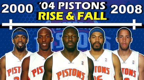 Timeline Of The Detroit Pistons Goin To Work Era Rise And Fall
