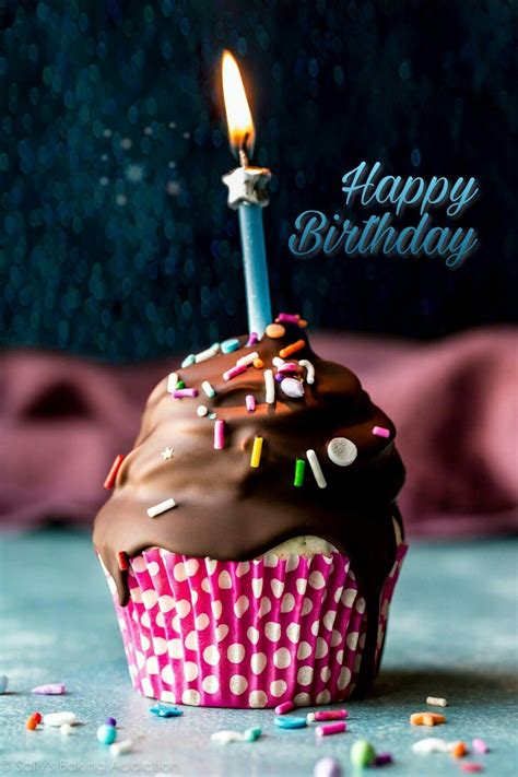 Pin By Phyllis On Hbd Cakes And Anniversary Wishes Happy Birthday Cupcakes Birthday Cupcakes