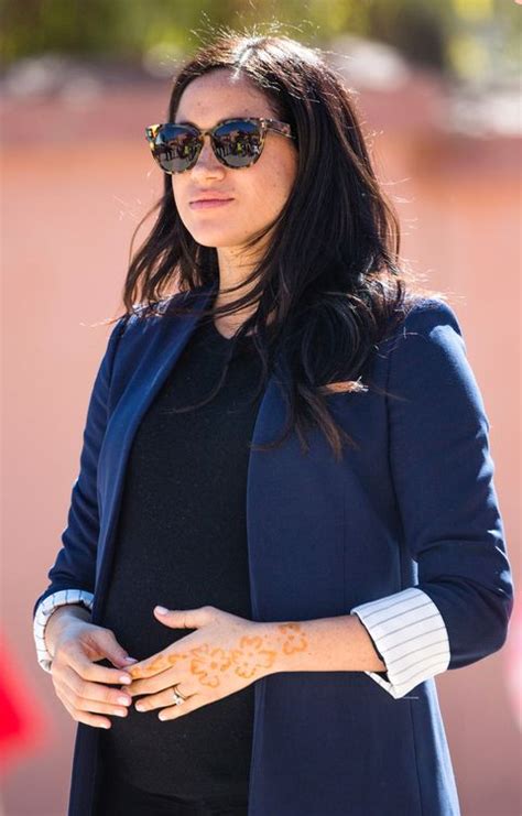 Meghan Markle Celebrates Pregnancy During Moroccan Royal Visit With
