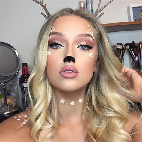 See more ideas about costume makeup, makeup, halloween makeup. The 25+ best Deer makeup ideas on Pinterest | Deer halloween makeup, Bambi makeup and Deer costume