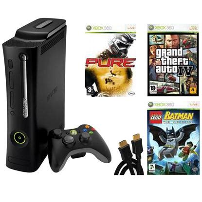 Computer playstation 2 playstation 3 playstation 4 playstation 5 playstation vita xbox xbox 360 xbox one xbox series s xbox series x 2k games 2k sports 505 games activision bandai bethesda blizzard capcom ci games cokem cosmic forces. Xbox 360 Elite Console: Bundle (including GTA: Episodes ...