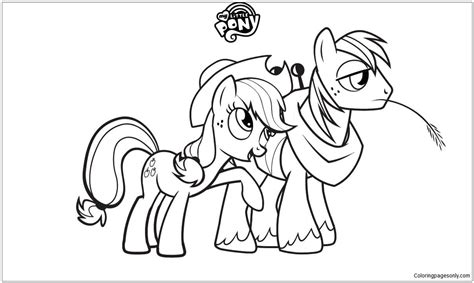 Let them paint and smear a color riot on these free printable my little pony coloring pages. My Little Pony Base Coloring Page - Free Coloring Pages Online
