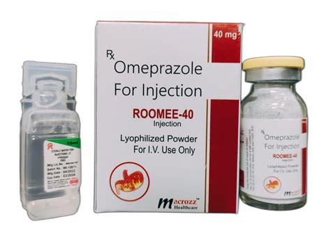 Omeprazole Injection 40 Mg At Rs 80piece Omeprazole Inj In