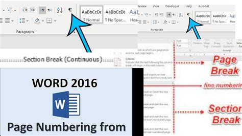 How To Remove Section Break In Word Document 2021 Youtube