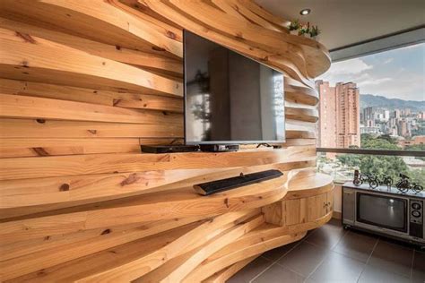 Warmte En Textuur 10 Unique Living Room Wood Accent Walls Maternidad