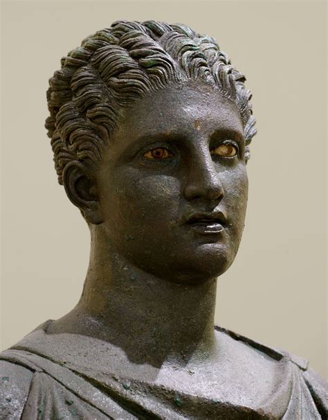 Artemis Close Up Bronze Mid 4th Century Bce Inv No 4647 Athens