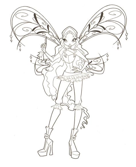 Épinglé par Amber Capezza sur Coloring  Coloriage winx, Coloriage