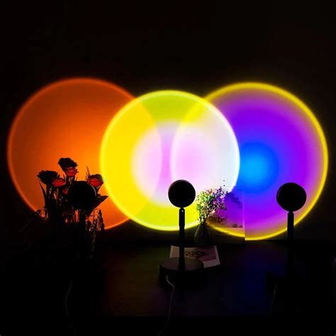 Sunset Vibe Lamp + 3 Light filters - ACESTOREUAE