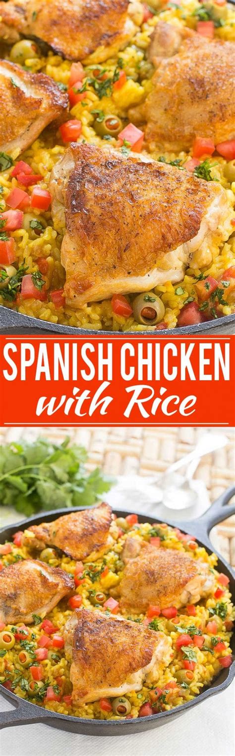 It's a classic colombian dish that i grew up on that i now love to. Spanish Arroz con Pollo (Chicken with Rice) - Dinner at ...