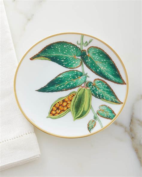 Hermes Passifolia Bread And Butter Plate No 1 Neiman Marcus