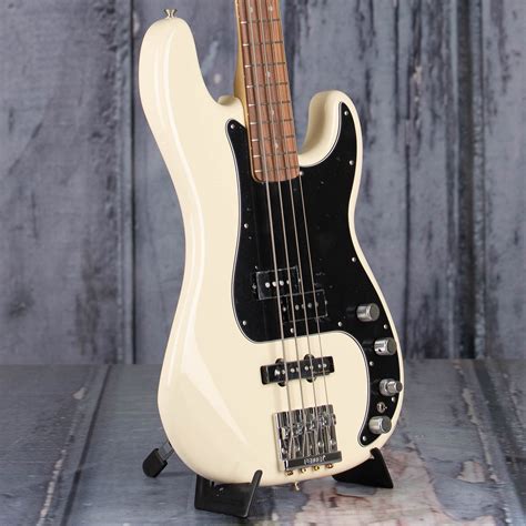 Fender Deluxe Active Special Precision Bass Olympic White For Sale Replay Guitar