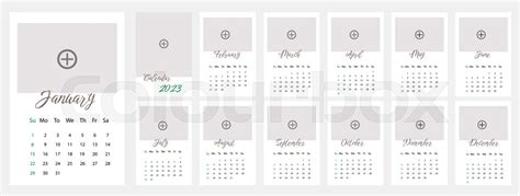 Dagbog Kalender Dato Stock Vektor Colourbox