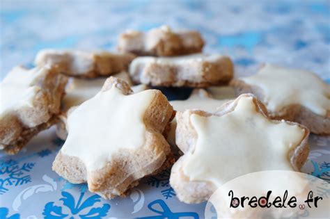 Etoiles à la cannelle recette bredele de Noël