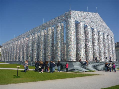 The Parthenon Of Books During Documenta 14 In Kassel Germany Banned