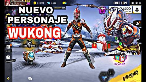 Please contact us if you want to publish a wukong free fire. YA TENGO EL NUEVO PERSONAJE WUKONG EN FREE FIRE - YouTube