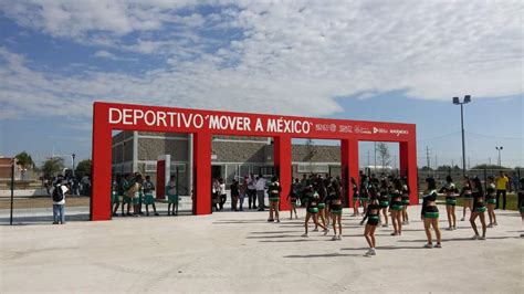 Inauguran Deportiva Mover A México En Francisco I Madero El Siglo De