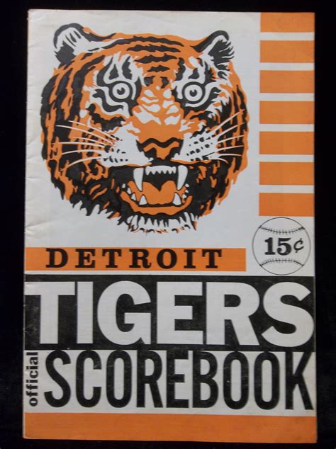 Lot Detail - 1964 Detroit Tigers Bsbl. Programs- 2 Diff.