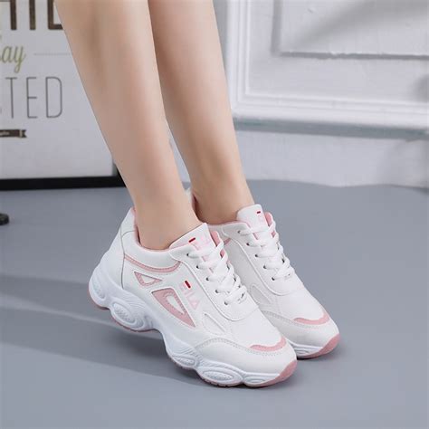 There are 1540 white tennis shoes for sale on etsy, and they cost £53.45 on average. 2019 Spring Fashion Korean White Platform Sneakers Women ...