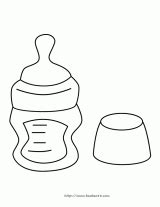 Baby kleurplaat 19 gratis kleurplaten geboorte zoon meisje by tijdmetkinderen.nl. 家居用品简笔画33P_日常用品简笔画(涂色图片) - 【宝宝吧】