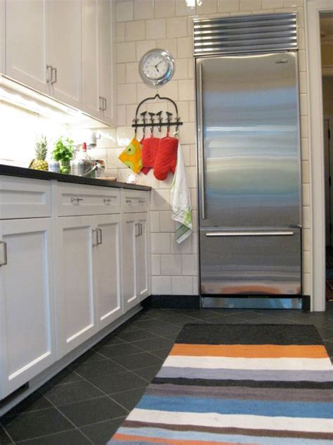 This Fridge Is Set Into The Wall Home Kitchens Grand Kitchen