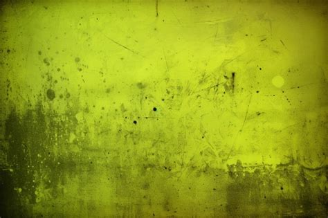 Premium Ai Image Lime Green Grunge Texture Background Wallpaper Design