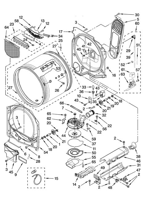 Kenmore Dryer Model Parts Diagram Wire Diagram My XXX Hot Girl