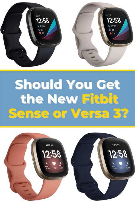 Review Of The New Fitbit Watches Fitbit Sense Fitbit Versa No