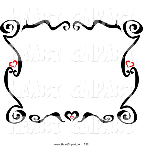 Heart clipart black and white border. Clipart Panda - Free Clipart Images